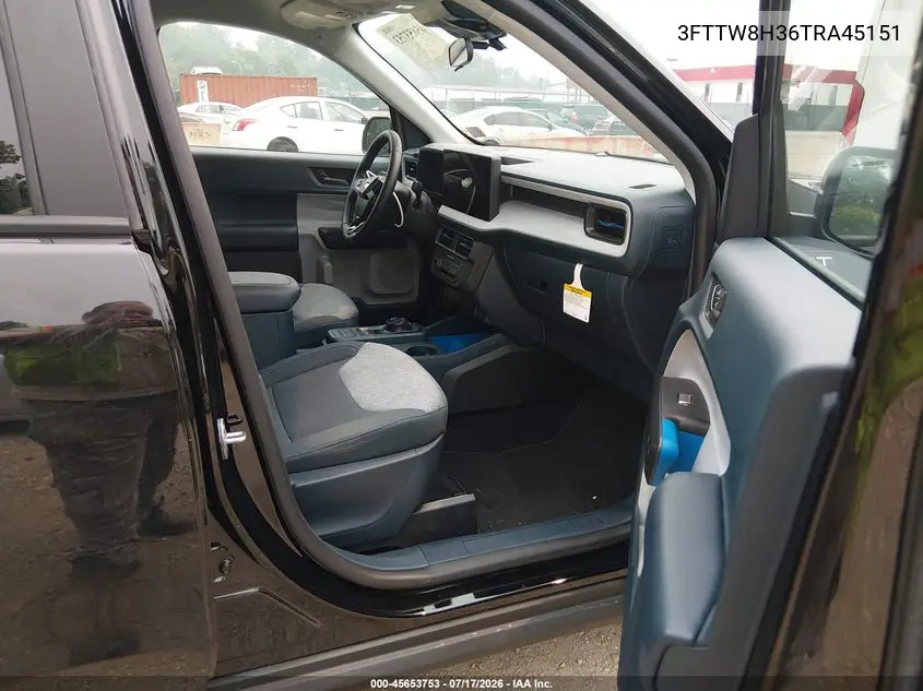 2026 Ford Maverick Xlt VIN: 3FTTW8H36TRA45151 Lot: 45653753
