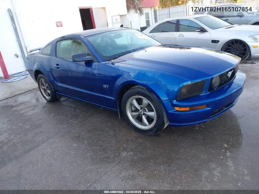 1ZVHT82H165107854 2006 Ford Mustang Gt