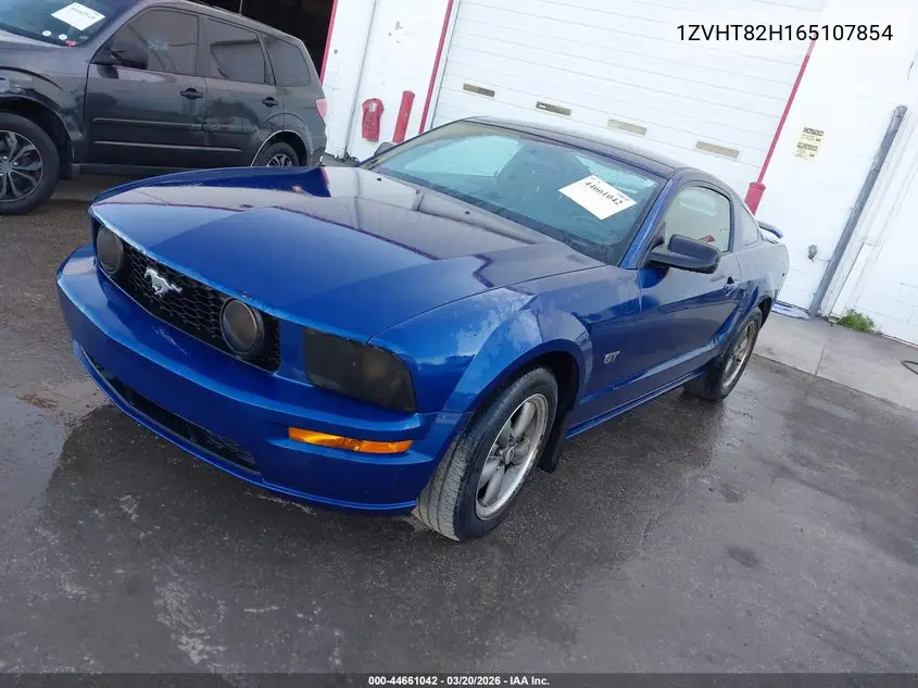 1ZVHT82H165107854 2006 Ford Mustang Gt