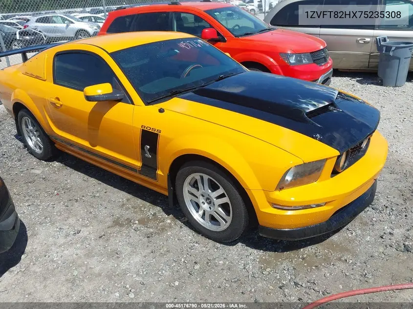 2007 Ford Mustang Gt Deluxe/Gt Premium VIN: 1ZVFT82HX75235308 Lot: 45176790