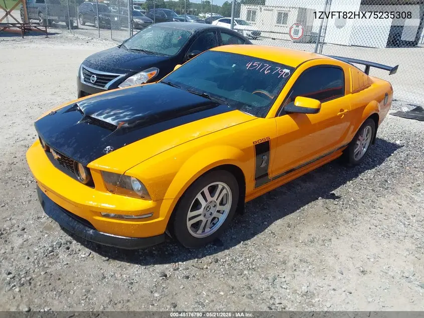2007 Ford Mustang Gt Deluxe/Gt Premium VIN: 1ZVFT82HX75235308 Lot: 45176790