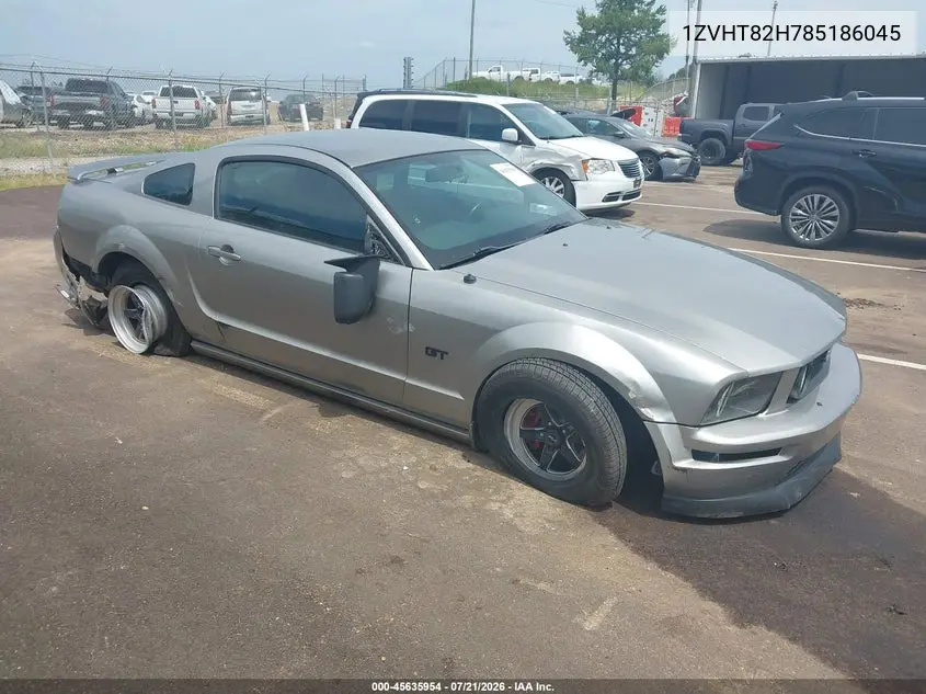2008 Ford Mustang Gt Deluxe/Gt Premium VIN: 1ZVHT82H785186045 Lot: 45635954