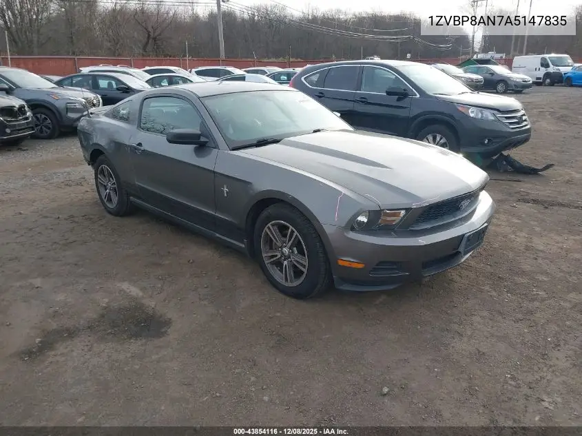1ZVBP8AN7A5147835 2010 Ford Mustang V6/V6 Premium