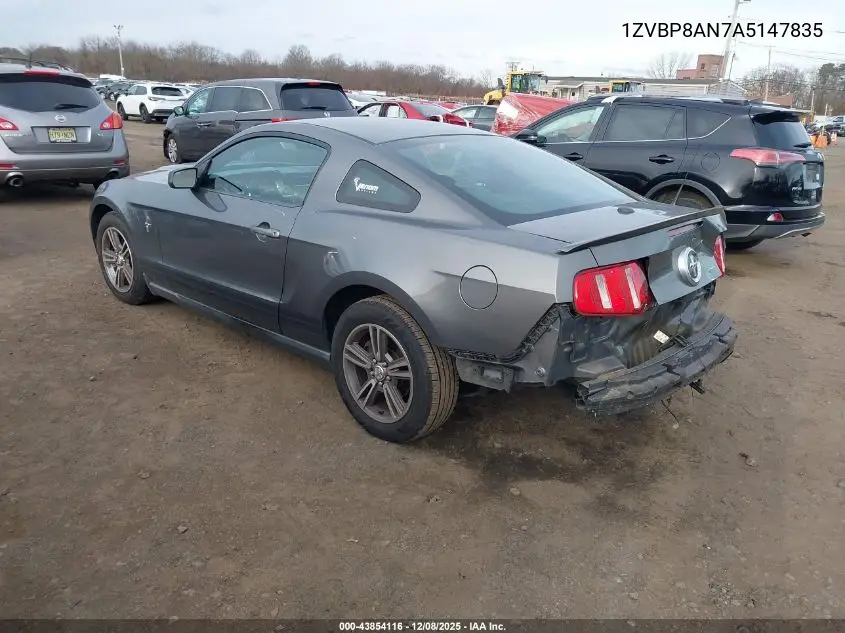 1ZVBP8AN7A5147835 2010 Ford Mustang V6/V6 Premium