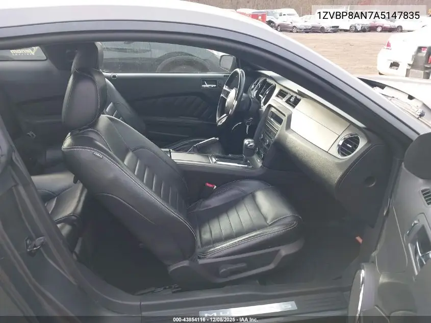 1ZVBP8AN7A5147835 2010 Ford Mustang V6/V6 Premium