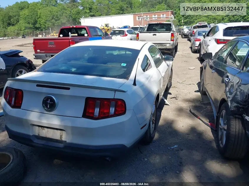 2011 Ford Mustang V6 VIN: 1ZVBP8AMXB5132447 Lot: 45335403
