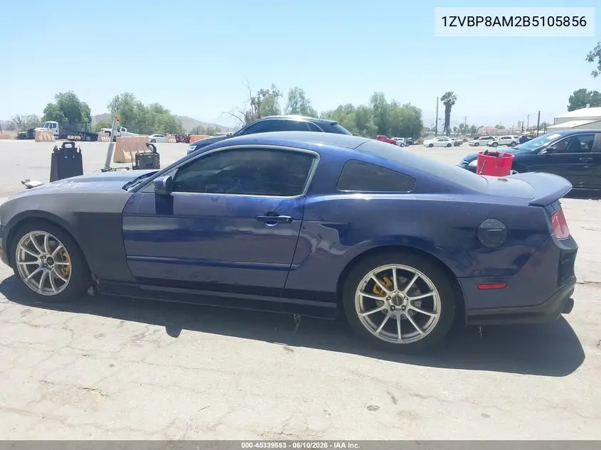 2011 Ford Mustang V6 Premium VIN: 1ZVBP8AM2B5105856 Lot: 45339553