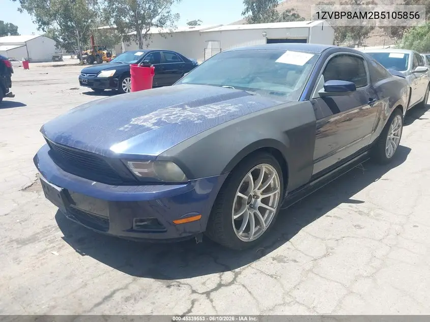 2011 Ford Mustang V6 Premium VIN: 1ZVBP8AM2B5105856 Lot: 45339553