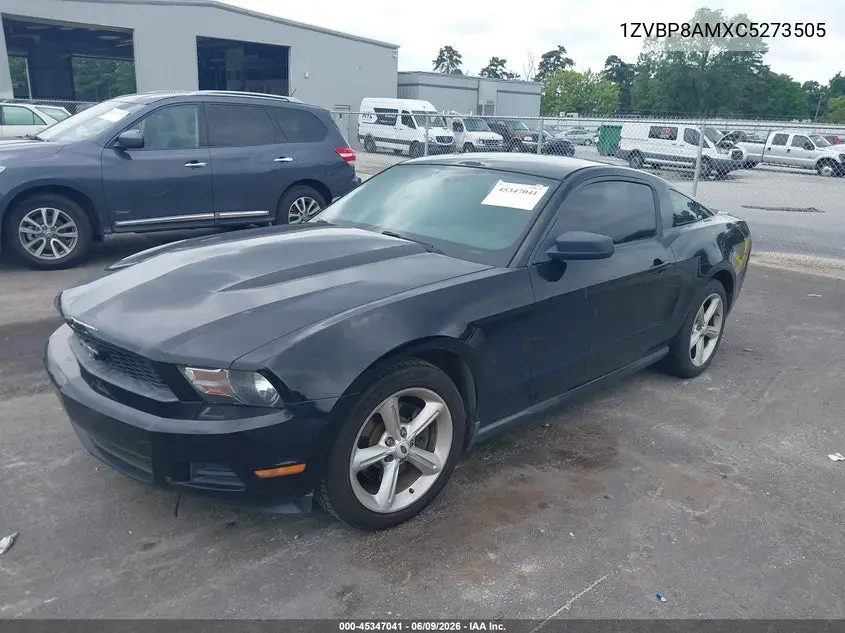 1ZVBP8AMXC5273505 2012 Ford Mustang V6