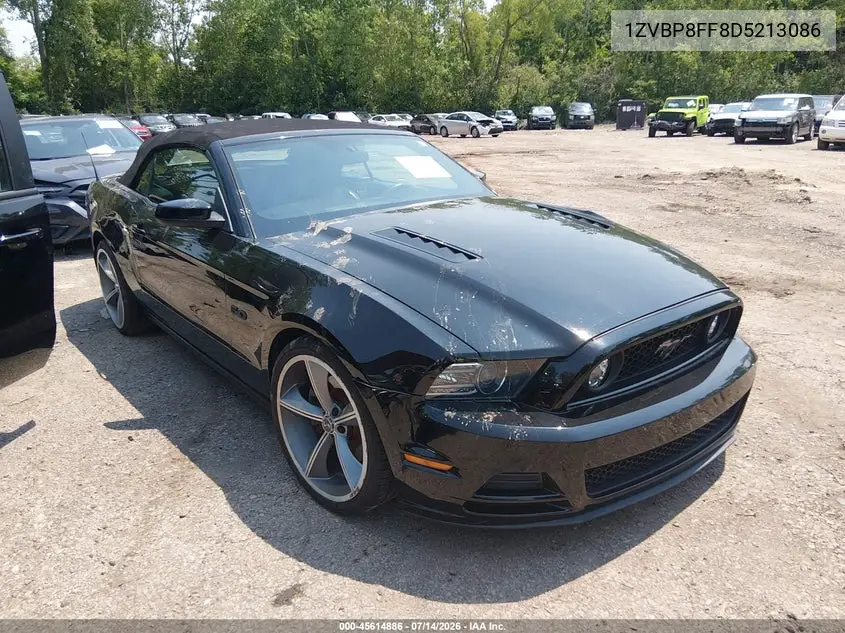 2013 Ford Mustang Gt Premium VIN: 1ZVBP8FF8D5213086 Lot: 45614886