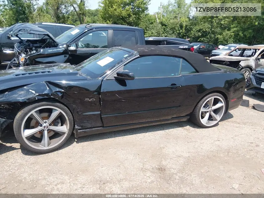 2013 Ford Mustang Gt Premium VIN: 1ZVBP8FF8D5213086 Lot: 45614886