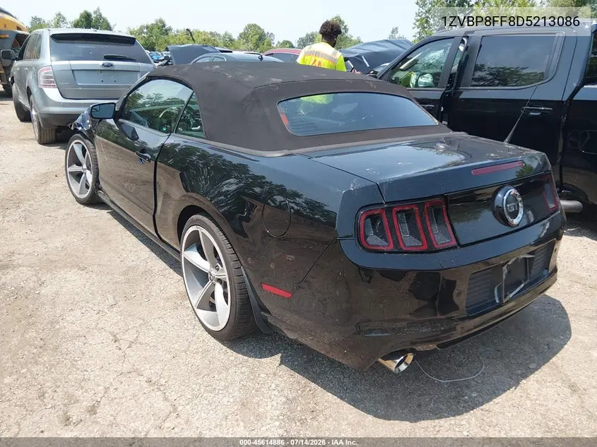 2013 Ford Mustang Gt Premium VIN: 1ZVBP8FF8D5213086 Lot: 45614886