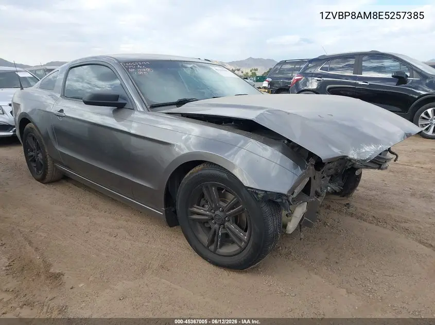 2014 Ford Mustang V6 VIN: 1ZVBP8AM8E5257385 Lot: 45367005