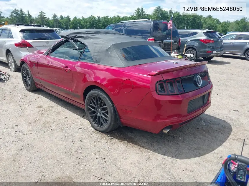 2014 Ford Mustang V6 VIN: 1ZVBP8EM6E5248050 Lot: 45412664