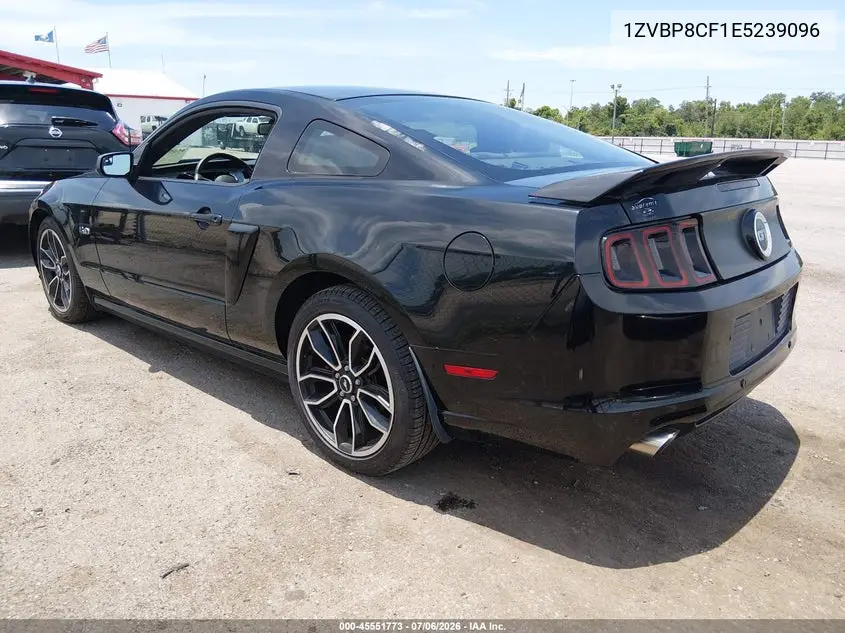 2014 Ford Mustang Gt/Gt Premium VIN: 1ZVBP8CF1E5239096 Lot: 45551773