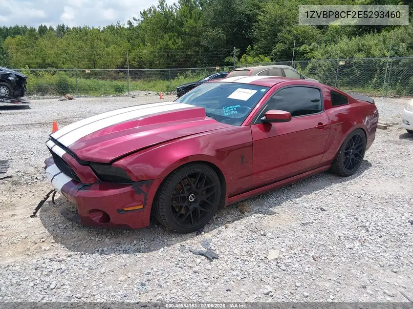 2014 Ford Mustang Gt/Gt Premium VIN: 1ZVBP8CF2E5293460 Lot: 45554163