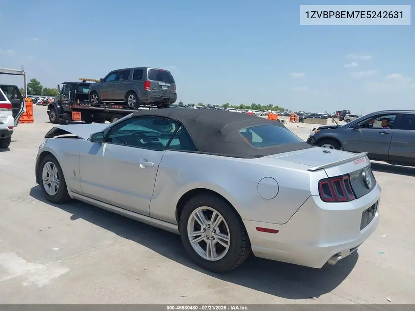 2014 Ford Mustang V6 Premium VIN: 1ZVBP8EM7E5242631 Lot: 45680480