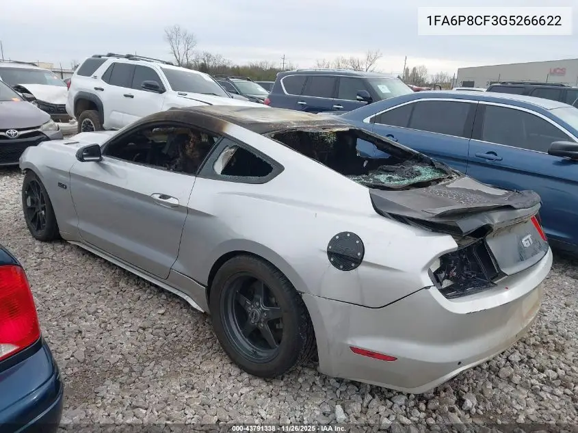 1FA6P8CF3G5266622 2016 Ford Mustang Gt