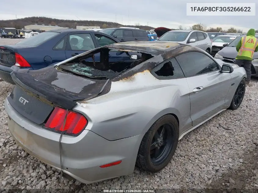 1FA6P8CF3G5266622 2016 Ford Mustang Gt