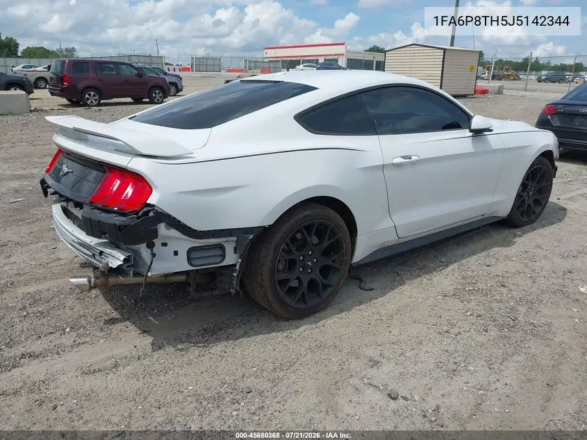 2018 Ford Mustang Ecoboost VIN: 1FA6P8TH5J5142344 Lot: 45680368