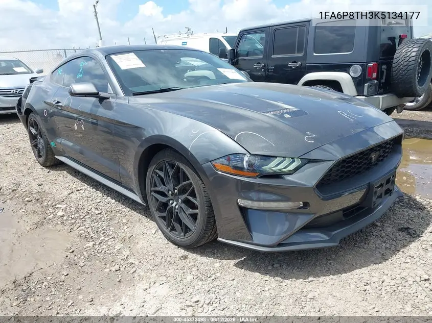 2019 Ford Mustang Ecoboost VIN: 1FA6P8TH3K5134177 Lot: 45372498