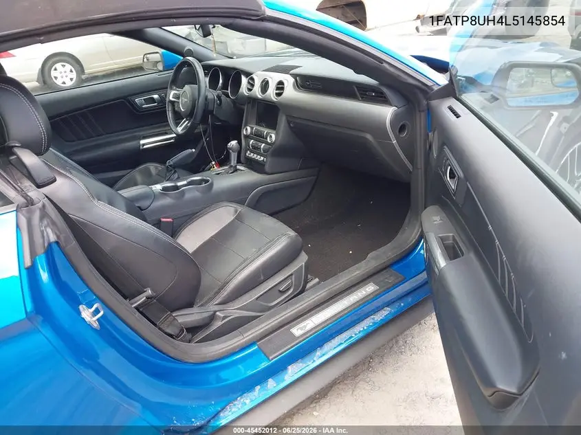 2020 Ford Mustang Ecoboost Premium VIN: 1FATP8UH4L5145854 Lot: 45452012