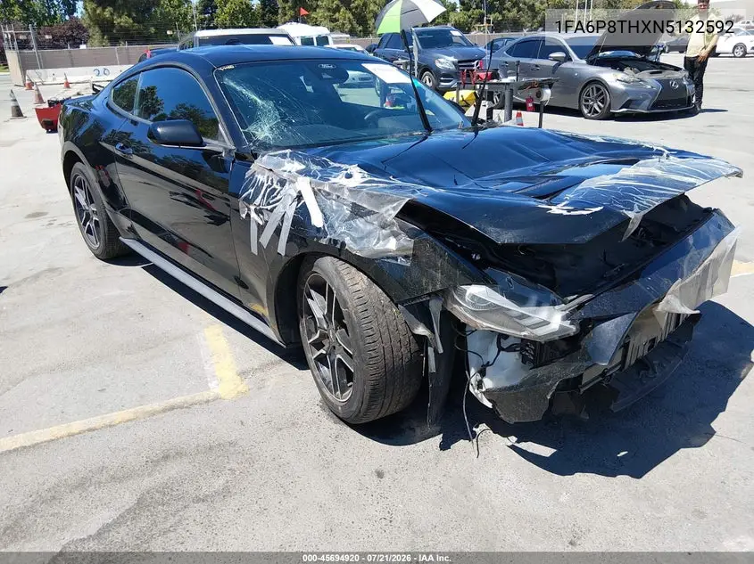 2022 Ford Mustang Ecoboost Fastback VIN: 1FA6P8THXN5132592 Lot: 45694920