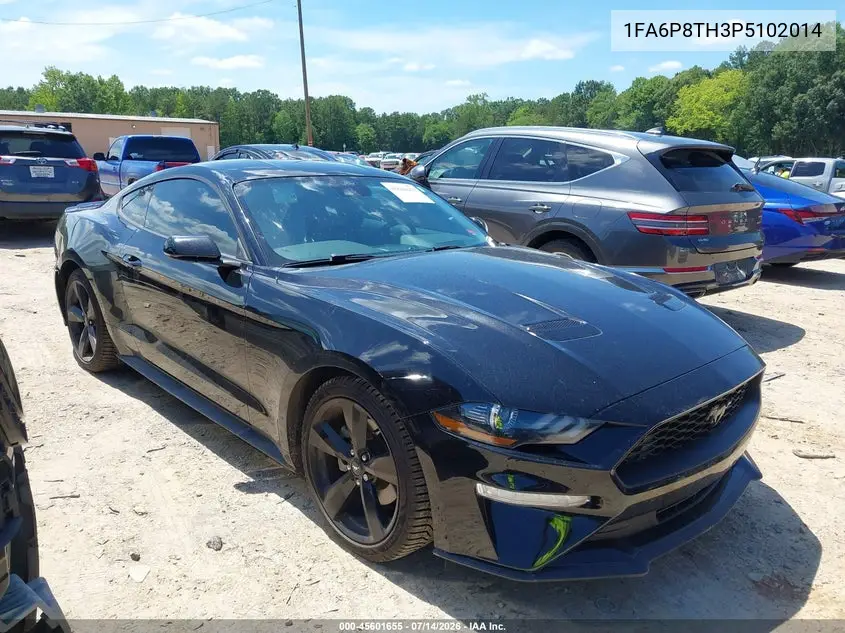 2023 Ford Mustang Ecoboost Premium Fastback VIN: 1FA6P8TH3P5102014 Lot: 45601655