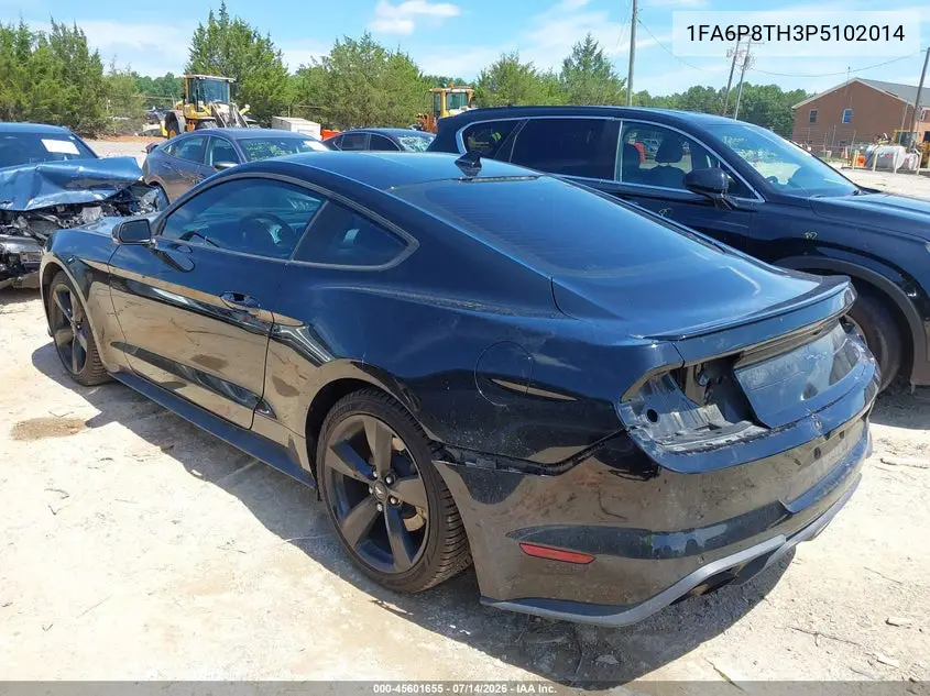 2023 Ford Mustang Ecoboost Premium Fastback VIN: 1FA6P8TH3P5102014 Lot: 45601655
