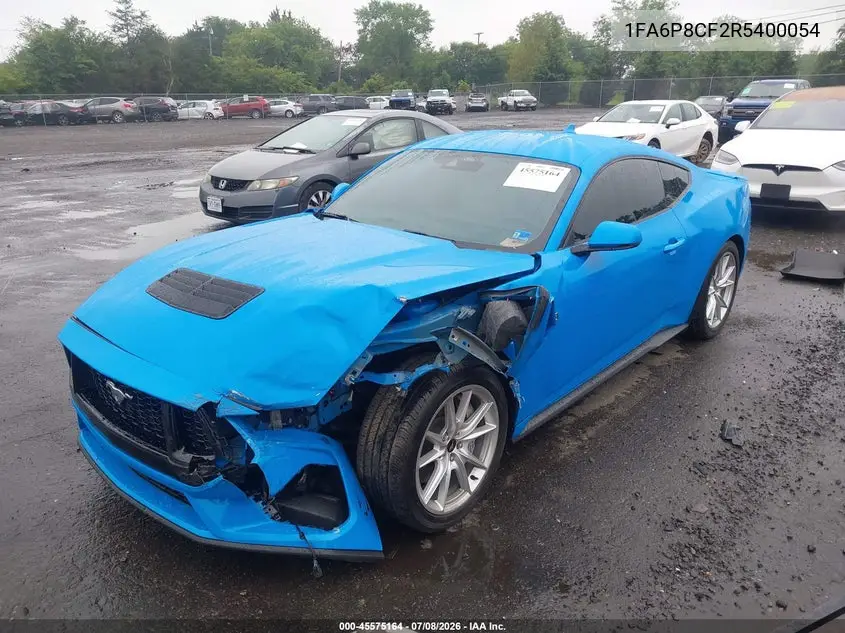 2024 Ford Mustang Gt Premium Fastback VIN: 1FA6P8CF2R5400054 Lot: 45575164