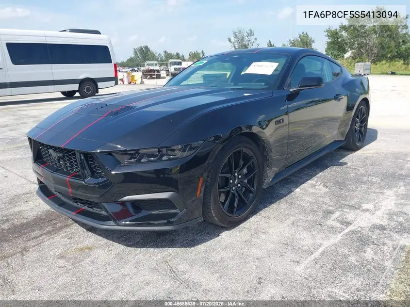 2025 Ford Mustang Gt Fastback VIN: 1FA6P8CF5S5413094 Lot: 45685639