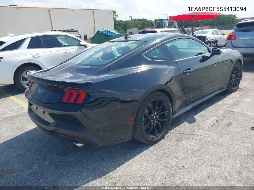 2025 Ford Mustang Gt Fastback VIN: 1FA6P8CF5S5413094 Lot: 45685639