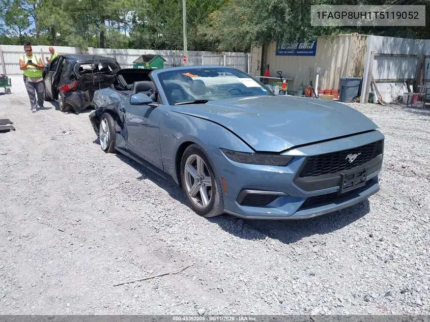 2026 Ford Mustang Ecoboost Premium VIN: 1FAGP8UH1T5119052 Lot: 45362005