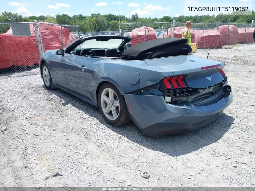 2026 Ford Mustang Ecoboost Premium VIN: 1FAGP8UH1T5119052 Lot: 45362005