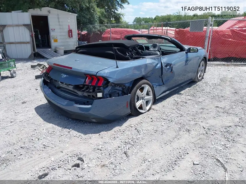 2026 Ford Mustang Ecoboost Premium VIN: 1FAGP8UH1T5119052 Lot: 45362005