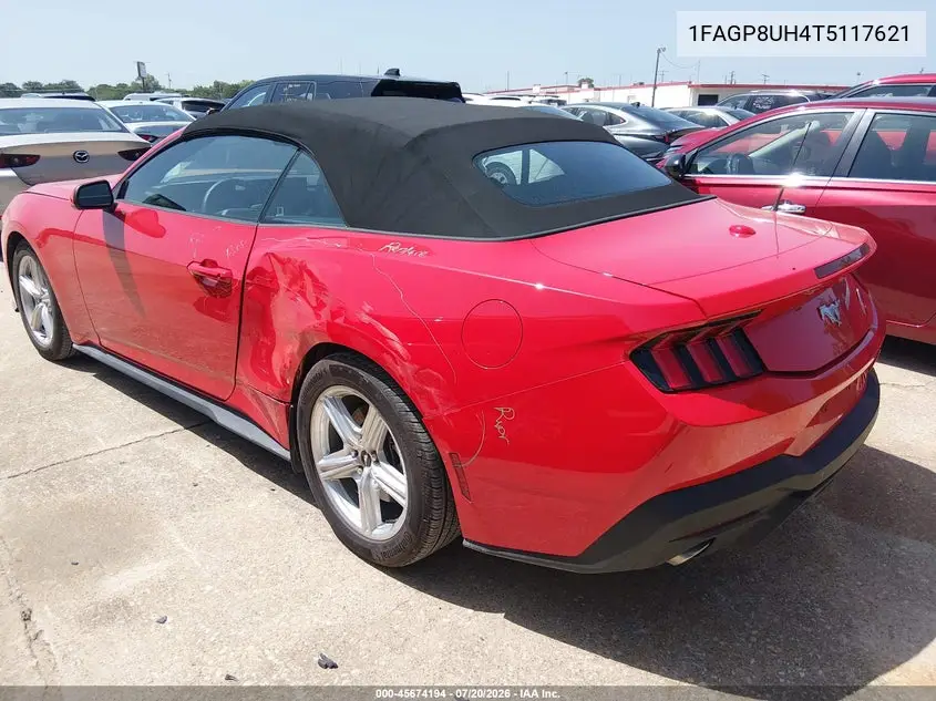 2026 Ford Mustang Ecoboost Premium VIN: 1FAGP8UH4T5117621 Lot: 45674194