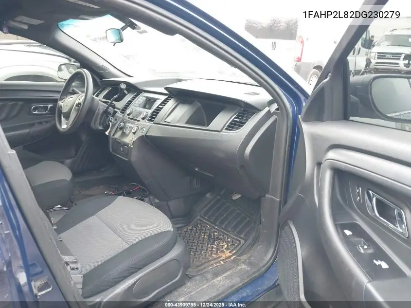 2013 Ford Police Interceptor VIN: 1FAHP2L82DG230279 Lot: 43909795