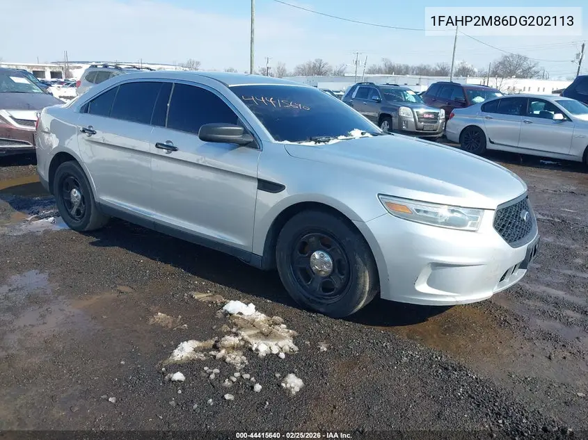 2013 Ford Police Interceptor VIN: 1FAHP2M86DG202113 Lot: 44415640