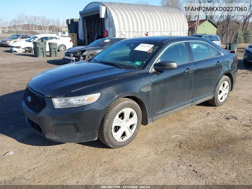 2013 Ford Police Interceptor VIN: 1FAHP2MKXDG227060 Lot: 44517165