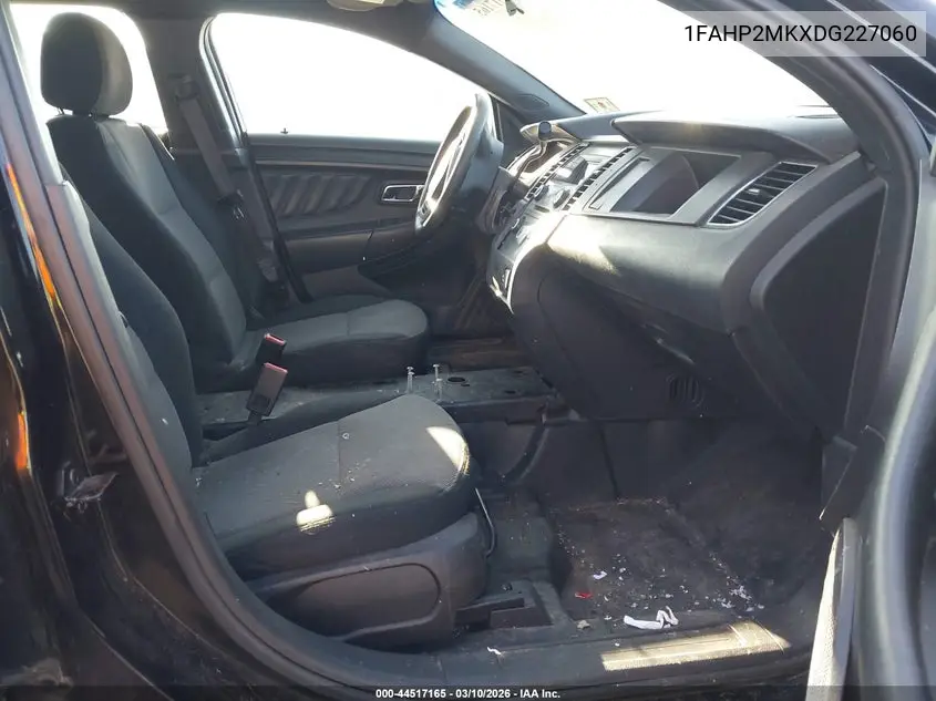 2013 Ford Police Interceptor VIN: 1FAHP2MKXDG227060 Lot: 44517165