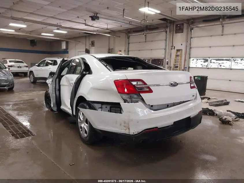 2013 Ford Police Interceptor VIN: 1FAHP2M82DG235545 Lot: 45391573