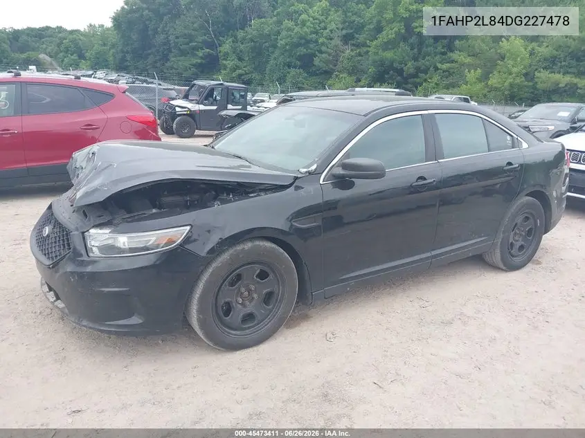 2013 Ford Police Interceptor VIN: 1FAHP2L84DG227478 Lot: 45473411
