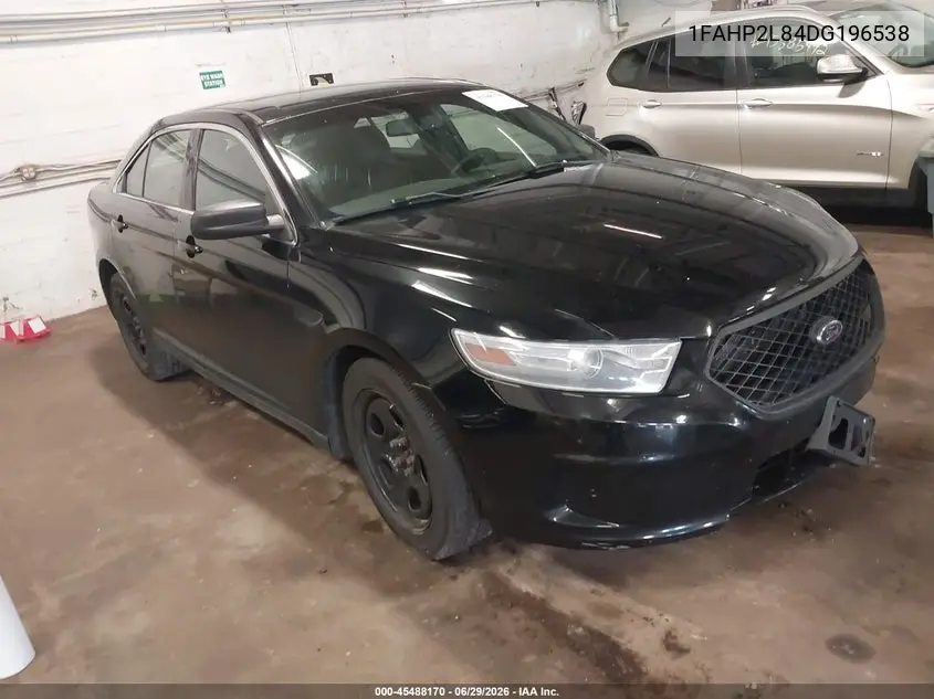 2013 Ford Police Interceptor VIN: 1FAHP2L84DG196538 Lot: 45488170