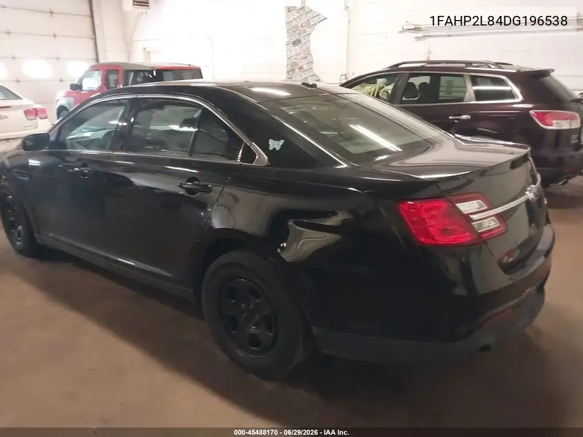 2013 Ford Police Interceptor VIN: 1FAHP2L84DG196538 Lot: 45488170