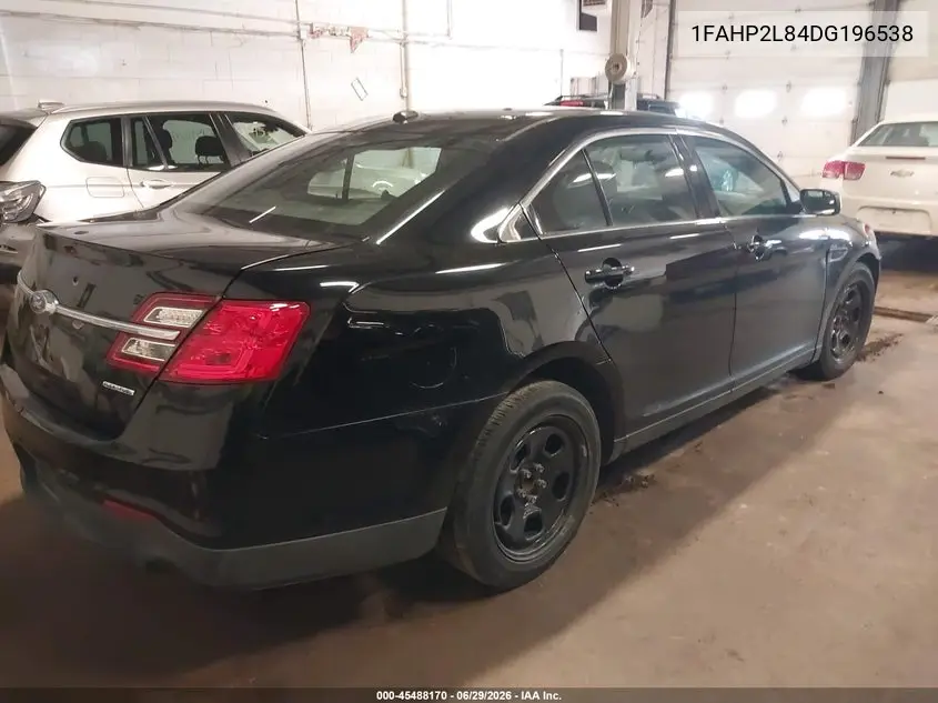 2013 Ford Police Interceptor VIN: 1FAHP2L84DG196538 Lot: 45488170