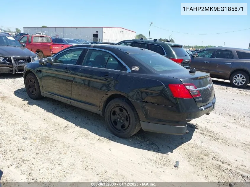 2014 Ford Police Interceptor VIN: 1FAHP2MK9EG185871 Lot: 36352889