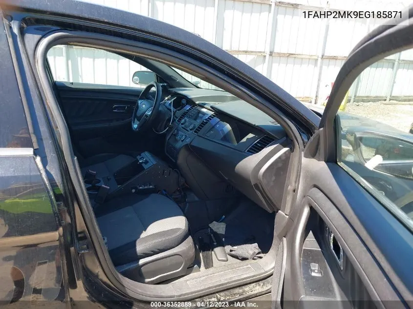 2014 Ford Police Interceptor VIN: 1FAHP2MK9EG185871 Lot: 36352889