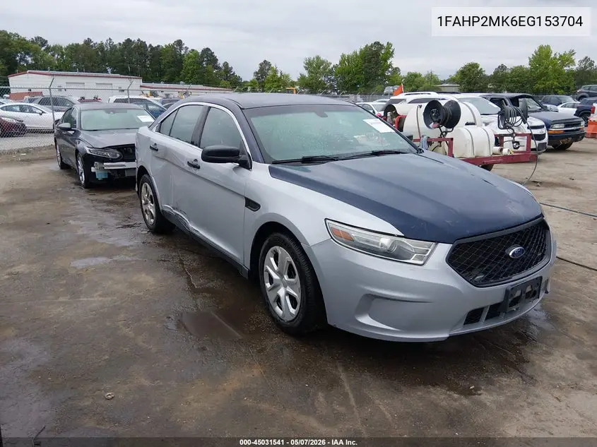 2014 Ford Police Interceptor VIN: 1FAHP2MK6EG153704 Lot: 45031541