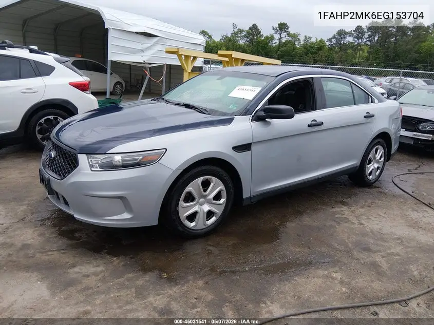 2014 Ford Police Interceptor VIN: 1FAHP2MK6EG153704 Lot: 45031541