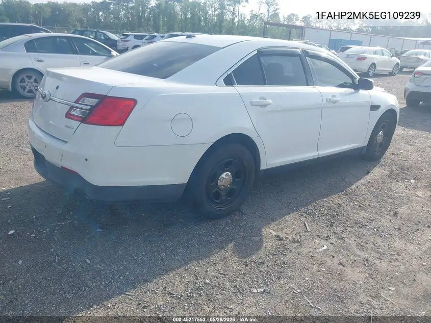 2014 Ford Police Interceptor VIN: 1FAHP2MK5EG109239 Lot: 45217553